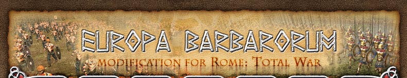 Europa Barbarorum modification for Rome: Total War
